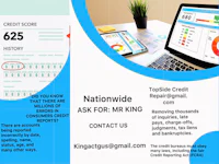 a flyer with the words nationalwide ask for mr king