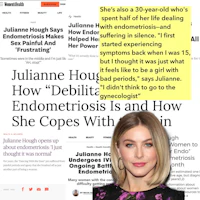 julianne house on how to deal with endometriosis