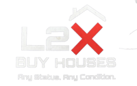 the logo for l2x buy houses