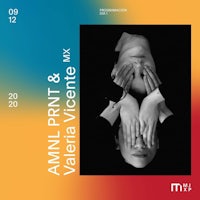 a poster for amml print & valerie vicene