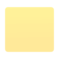 a yellow square icon on a black background