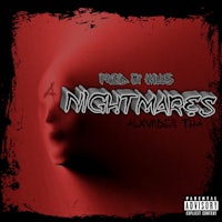 an image of a red face with the words'nightmares'