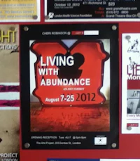 living with abundance poster