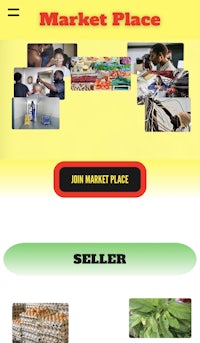 a screenshot of the market place app
