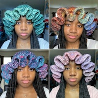 coral bucket hat crochet pattern