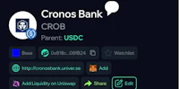 cronos bank crob parent usdc