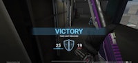 a screenshot of a weapon with the word victory on it