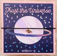 trust the universe bracelet