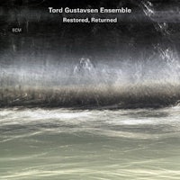 a black and white image with the words todd guzman embalo restored returned