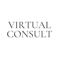 virtual consult logo on a white background