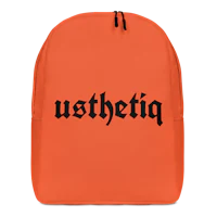 a backpack with the word'pithesu'on it