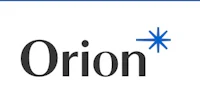 the orion logo on a white background