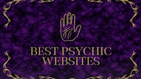 a purple background with the words best psychic websites