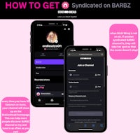 how to get syndicated on barbiez