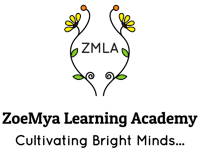 the logo for zmla is shown on a black background