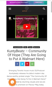 kuntybeat - community of hope - screenshot