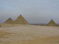 the pyramids of giza in egypt
