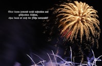 fireworks in the sky with a quote