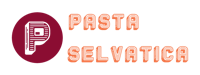 pasta selvatica logo on a black background