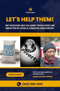 let's help them flyer