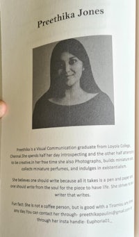 a book with a picture of a woman in it