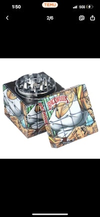 a picture of a box with a cigarette in it