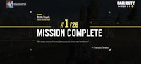 a screenshot of call of duty 4 mission complete