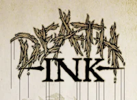 the logo for death ink