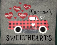 maui's sweethearts truck shirt