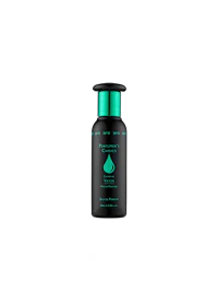 a bottle of savage on a black background