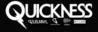 a logo with the words quickness on it