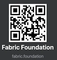 qr code for fabric foundation