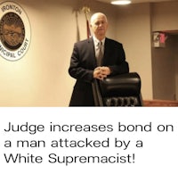 judge increases bond on a man attacked by a white supremacist