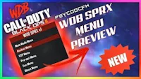 call of duty black ops web spr menu preview