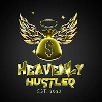 the logo for heavenly hustler