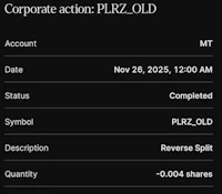 corporate action prz-old screenshot