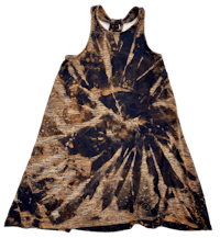 bleach dye one of one screen printed 