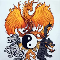 yin yang dragon yin yang dragon yin yang dragon yin yang dragon y
