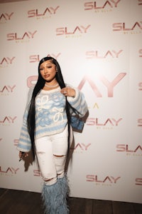 nicki minaj at slay party