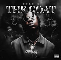 the cover of the album, the goat