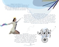 a poster with a woman in a white dress and a crown