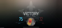 a screenshot of a game with the word victory on it