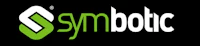 symbiotic logo on a black background