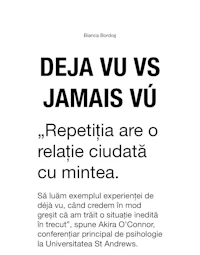 a black and white poster with the words deja vu v jamais