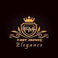 the logo for fast money elegance