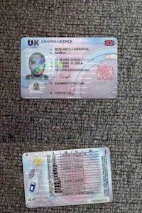 UK Driving License 