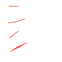 a black background with red lines drawn on it