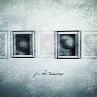 a black and white photo of a baby in a frame