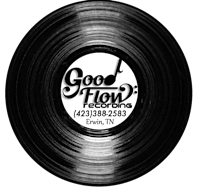 a black and white record with the words good way on it