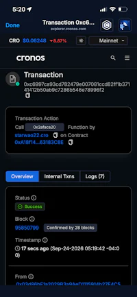 a screenshot of the crono app on an iphone